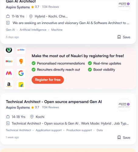 AI CRM Integration internship jobs in Trivandrum