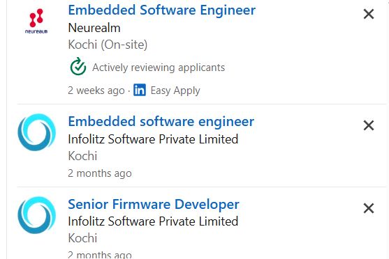 Embedded Systems & Edge AI internship jobs in Noida