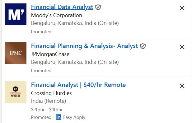 FinTech Development internship jobs in Chennai